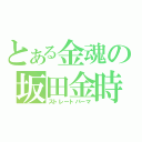 とある金魂の坂田金時（ストレートパーマ）