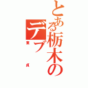 とある栃木のデブ（童貞）