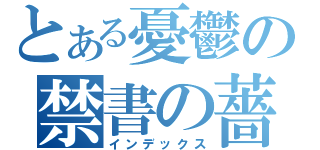 とある憂鬱の禁書の薔薇（インデックス）