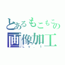 とあるもこもこの画像加工（Ｌｖ．１）