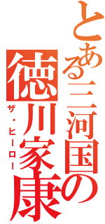 とある三河国の徳川家康（ザ・ヒーロー）