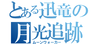 とある迅竜の月光追跡（ムーンウォーカー）