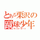 とある栗沢の蹴球少年（サッカーボーイ）