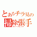 とあるチラ見の掃除張手（スイープビンタ）