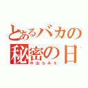 とあるバカの秘密の日常（中山らみえ）