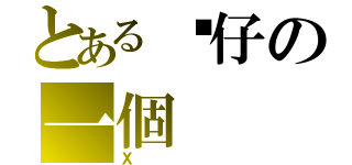 とある傻仔の一個（Ⅹ）