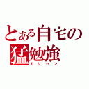 とある自宅の猛勉強（ガリベン）