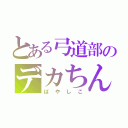 とある弓道部のデカちん（ばやしこ）