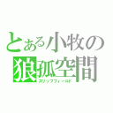 とある小牧の狼孤空間（スリップフィールド）