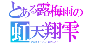 とある露梅雨の虹天翔雫（アルコイーリス・ビフレスト）